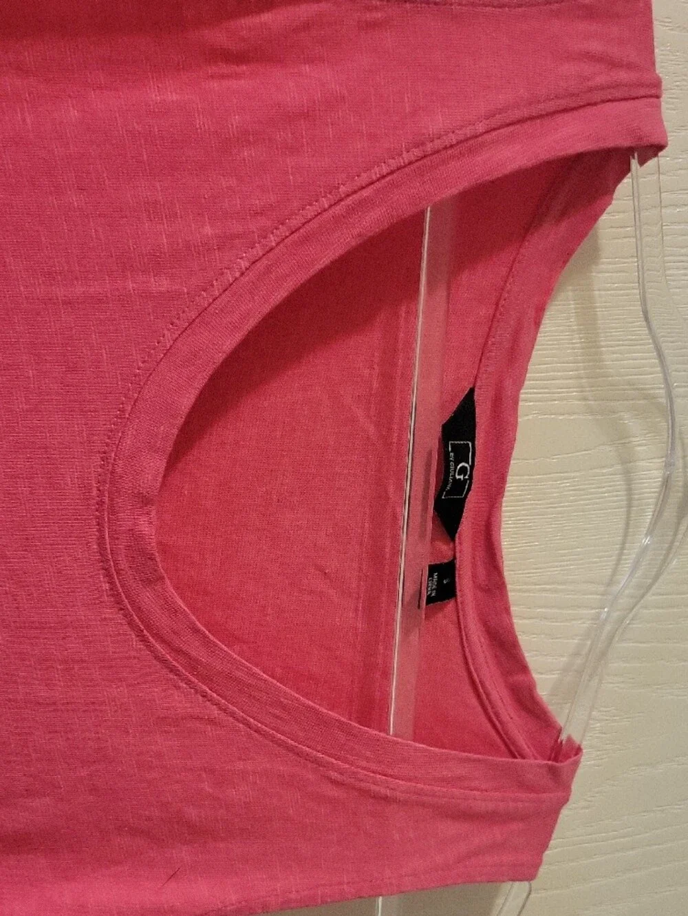 G by Giuliana Sleeveless Hot Pink Maxi Dress